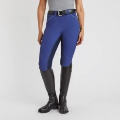 Piper Evolution High-Rise Breeches By SmartPak - Full Seat - Clearance! -Riding Outfit 33429 sapphireaquamarine 1