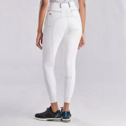 Piper Evolution High-Rise Breeches By SmartPak - Full Seat -Riding Outfit 33429 white light grey 8148