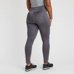 Piper Mid-Weight Tights By SmartPak - Knee Patch -Riding Outfit 33433 charcoal 11135