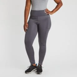 Piper Mid-Weight Tights By SmartPak - Knee Patch -Riding Outfit 33433 charcoal 11147