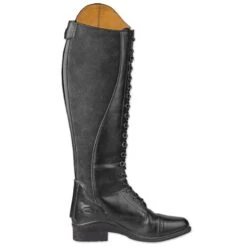 Eliza Lace Up Tall Boot By SmartPak -Riding Outfit 33629 black 9008