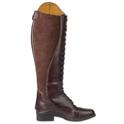 Eliza Lace Up Tall Boot By SmartPak -Riding Outfit 33629 dark brown 9008
