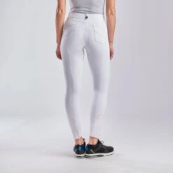 B Vertigo Olivia Silicone Full Seat Breeches -Riding Outfit 33701 bright white 6600