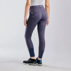 B Vertigo Olivia Silicone Full Seat Breeches -Riding Outfit 33701 dark navy 6771