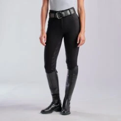Horze Mia Thermo Silicone Full Seat Breeches 16 Horze Mia Thermo Silicone Full Seat Breeches -Riding Outfit 33710 black 6621