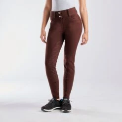 Horze Mia Thermo Silicone Full Seat Breeches 18 Horze Mia Thermo Silicone Full Seat Breeches -Riding Outfit 33710 dark brown 6008