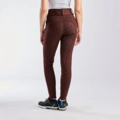 Horze Mia Thermo Silicone Full Seat Breeches 19 Horze Mia Thermo Silicone Full Seat Breeches -Riding Outfit 33710 dark brown 6016
