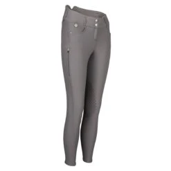 Back On Track Julia Knee Patch Breeches -Riding Outfit 33782 grey angle