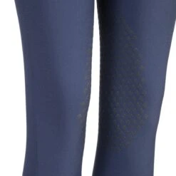 Back On Track Julia Knee Patch Breeches -Riding Outfit 33782 navy dt 2