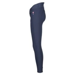 Back On Track Julia Knee Patch Breeches -Riding Outfit 33782 navy side