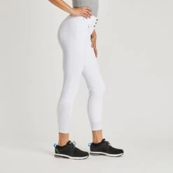 Hadley Curvy Fit Grip Breeches By SmartPak- Full Seat -Riding Outfit 34028 white 2
