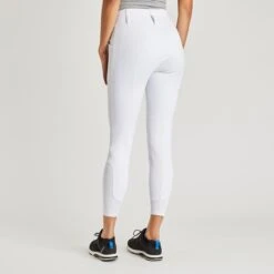 Hadley Curvy Fit Grip Breeches By SmartPak- Full Seat -Riding Outfit 34028 white 4