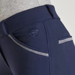 Hadley Bling Breeches By SmartPak- Full Seat -Riding Outfit 34029 navy 5