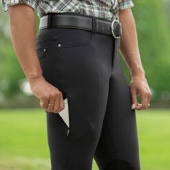 Kerrits Dynamic™ Extended Knee Patch Bootcut -Riding Outfit 34056 black l2