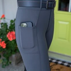 FITS PerforMax Pull On Full Seat Breeches -Riding Outfit 34123 graphite l2