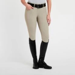 Tredstep Evolute Knee Patch Breeches -Riding Outfit 34245 tan 1a