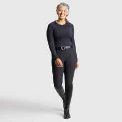 SmartTherapy® ThermoBalance® Ceramic Knee Patch Breech 18 SmartTherapy® ThermoBalance® Ceramic Knee Patch Breech -Riding Outfit 34396 34400 34023 smarttherapy black 0161 rgb