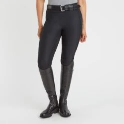 Piper Fusion Suede Patch By SmartPak - Full Seat -Riding Outfit 34397 black 12101