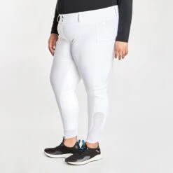 Piper Fusion Suede Patch By SmartPak - Full Seat -Riding Outfit 34397 white 1389