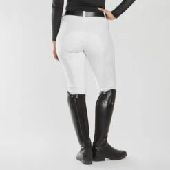 Piper Fusion Suede Patch By SmartPak - Full Seat -Riding Outfit 34397 white 17080