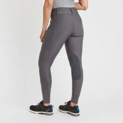 Piper Fusion Suede Patch By SmartPak - Knee Patch -Riding Outfit 34399 charcoal 4