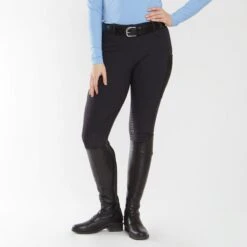 SmartTherapy® ThermoBalance® Ceramic Fusion Breeches - Knee Patch -Riding Outfit 34986 black 17172