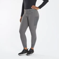 SmartTherapy® ThermoBalance® Ceramic Fusion Breeches - Knee Patch -Riding Outfit 34986 charcoal 3