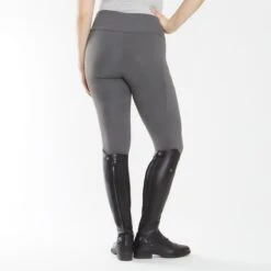 Piper Extended Silicone Grip Tights -Riding Outfit 34987 charcoal 2