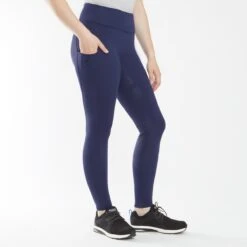 Piper Extended Silicone Grip Tights -Riding Outfit 34987 navy 3