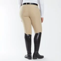 Piper Classic II Show Low-Rise Breeches By SmartPak - Knee Patch -Riding Outfit 35140 tan 18510