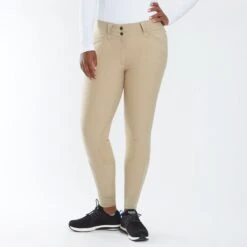 Piper Classic II Show Low-Rise Breeches By SmartPak - Knee Patch -Riding Outfit 35140 tan 19670