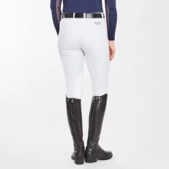 Piper Classic II Show Low-Rise Breeches By SmartPak - Knee Patch -Riding Outfit 35140 white 25865