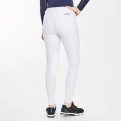 Piper Classic II Show Low-Rise Breeches By SmartPak - Knee Patch -Riding Outfit 35140 white 25914
