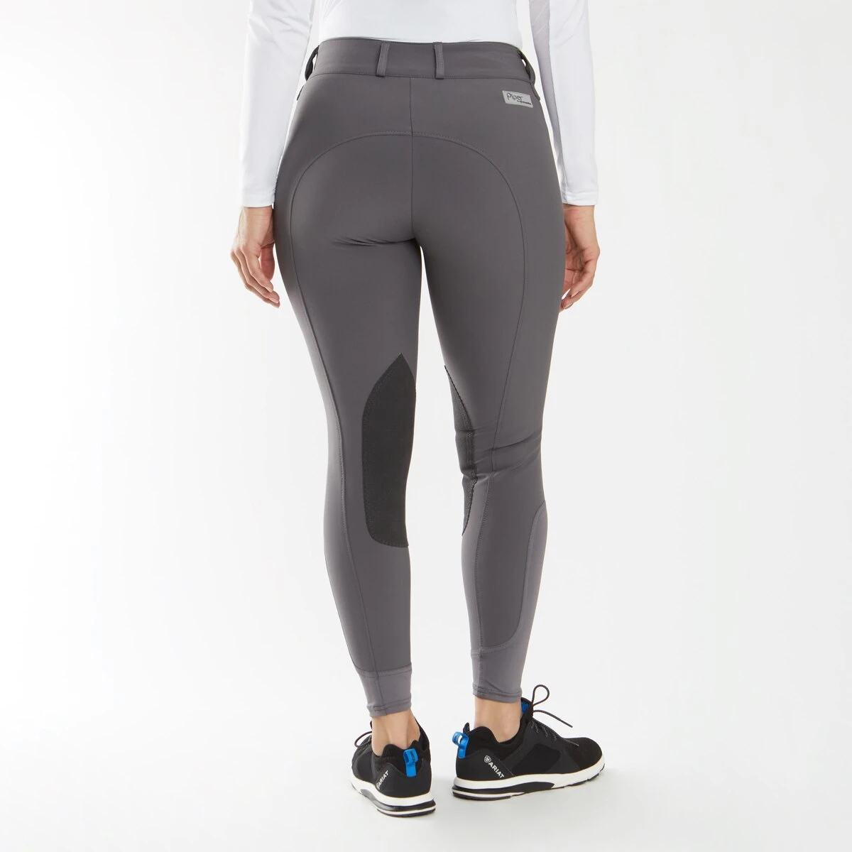 Piper Classic II Low-Rise Side Zip Breeches By SmartPak - Knee Patch 4 Piper Classic II Low-Rise Side Zip Breeches By SmartPak - Knee Patch - Image 4