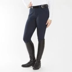Piper Classic II Low-Rise Side Zip Breeches By SmartPak - Knee Patch 36 Piper Classic II Low-Rise Side Zip Breeches By SmartPak - Knee Patch -Riding Outfit 35141 navy 17298