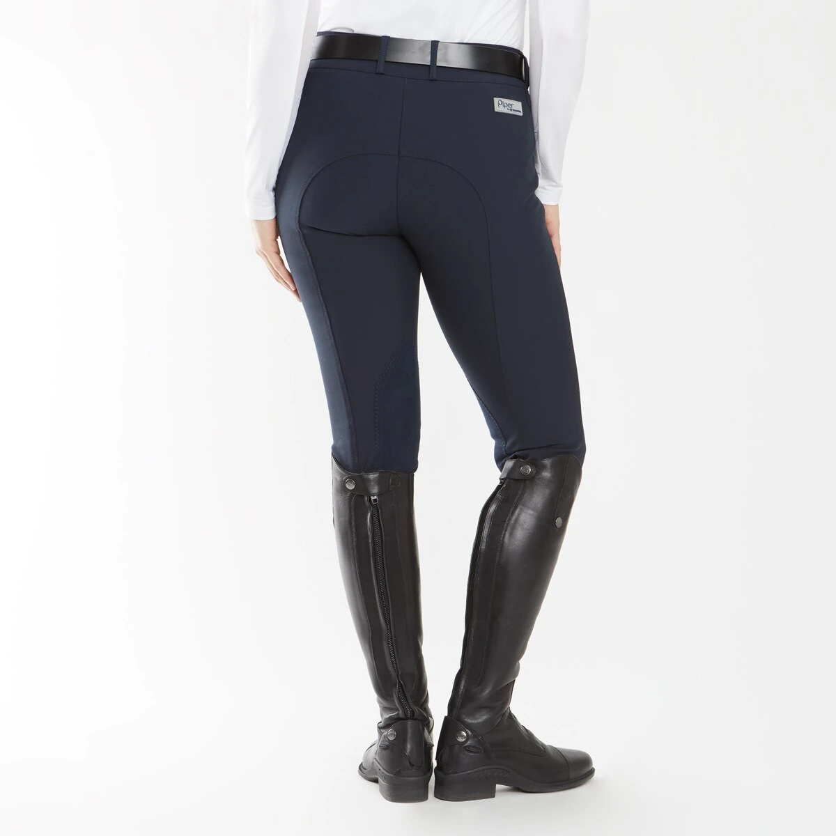 Piper Classic II Low-Rise Side Zip Breeches By SmartPak - Knee Patch 18 Piper Classic II Low-Rise Side Zip Breeches By SmartPak - Knee Patch - Image 18