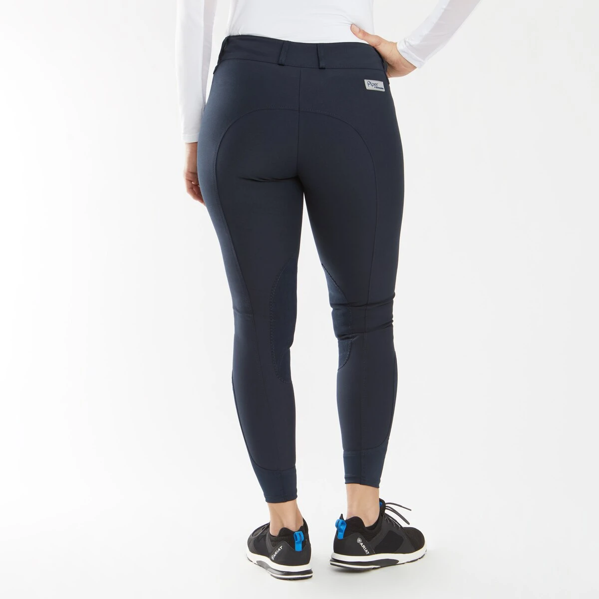 Piper Classic II Low-Rise Side Zip Breeches By SmartPak - Knee Patch 20 Piper Classic II Low-Rise Side Zip Breeches By SmartPak - Knee Patch - Image 20