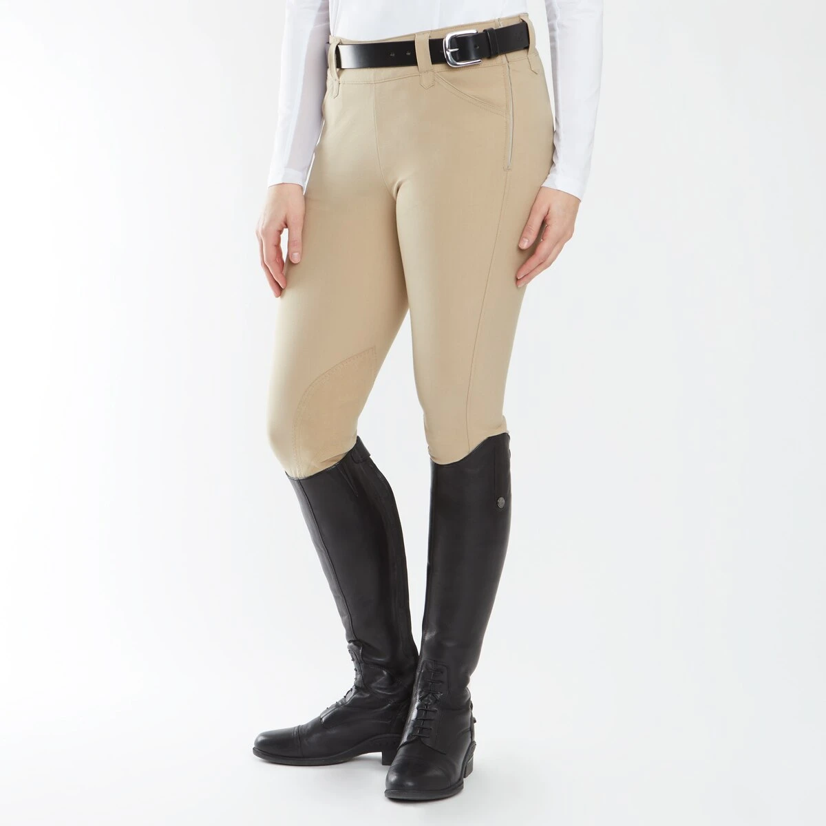 Piper Classic II Low-Rise Side Zip Breeches By SmartPak - Knee Patch 13 Piper Classic II Low-Rise Side Zip Breeches By SmartPak - Knee Patch - Image 13
