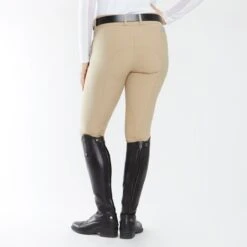 Piper Classic II Low-Rise Side Zip Breeches By SmartPak - Knee Patch 33 Piper Classic II Low-Rise Side Zip Breeches By SmartPak - Knee Patch -Riding Outfit 35141 tan 17269