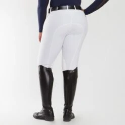 Piper Classic II Low-Rise Side Zip Breeches By SmartPak - Knee Patch 25 Piper Classic II Low-Rise Side Zip Breeches By SmartPak - Knee Patch -Riding Outfit 35141 white 18449