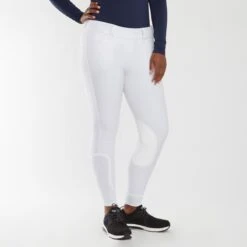Piper Classic II Low-Rise Side Zip Breeches By SmartPak - Knee Patch 26 Piper Classic II Low-Rise Side Zip Breeches By SmartPak - Knee Patch -Riding Outfit 35141 white 19609