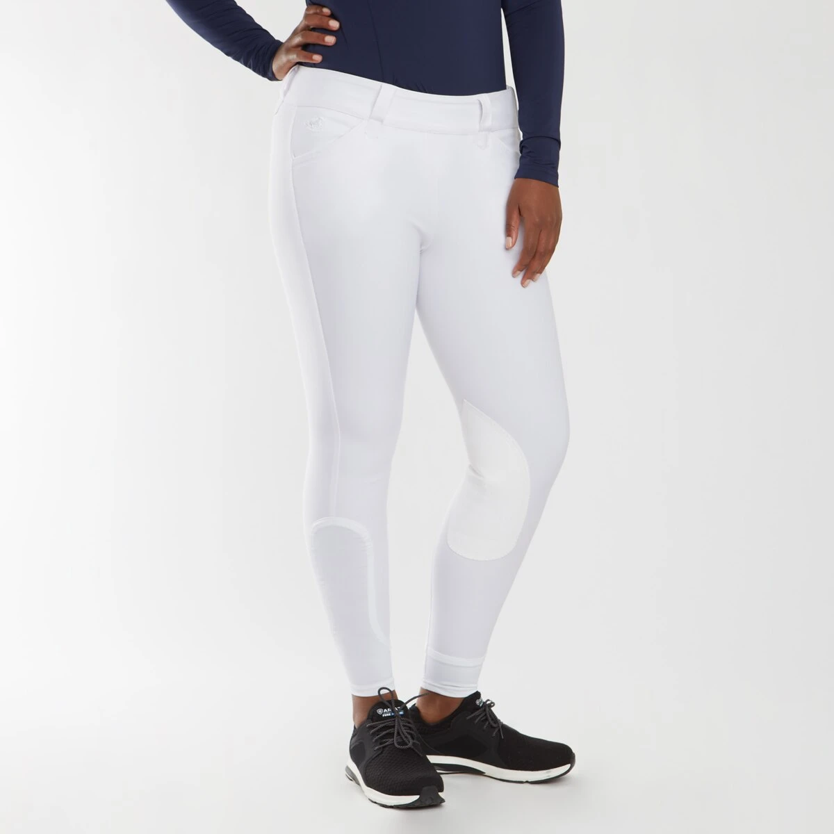 Piper Classic II Low-Rise Side Zip Breeches By SmartPak - Knee Patch 7 Piper Classic II Low-Rise Side Zip Breeches By SmartPak - Knee Patch - Image 7