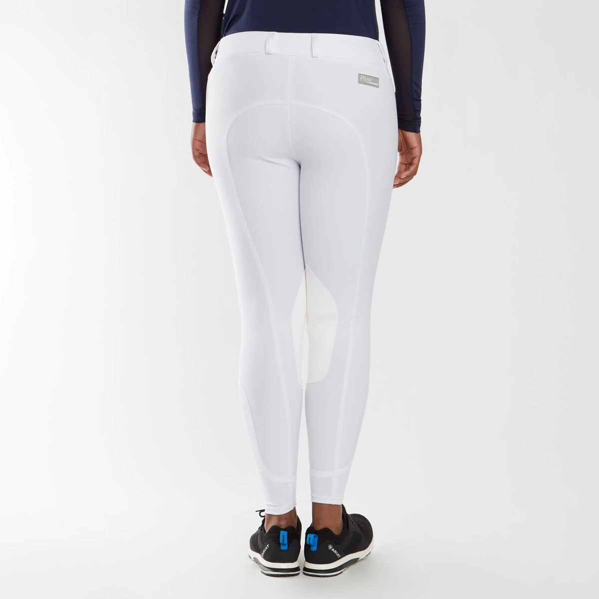 Piper Classic II Low-Rise Side Zip Breeches By SmartPak - Knee Patch 8 Piper Classic II Low-Rise Side Zip Breeches By SmartPak - Knee Patch - Image 8