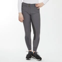 Piper Classic II Low-Rise Breeches By SmartPak - Full Seat -Riding Outfit 35142 charcoal 26116