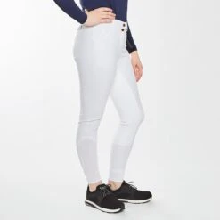 Piper Classic II Low-Rise Breeches By SmartPak - Full Seat -Riding Outfit 35142 white 26010
