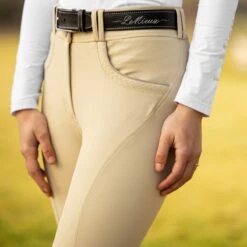 LeMieux Amara Knee Patch Breeches -Riding Outfit 35403 beige l3