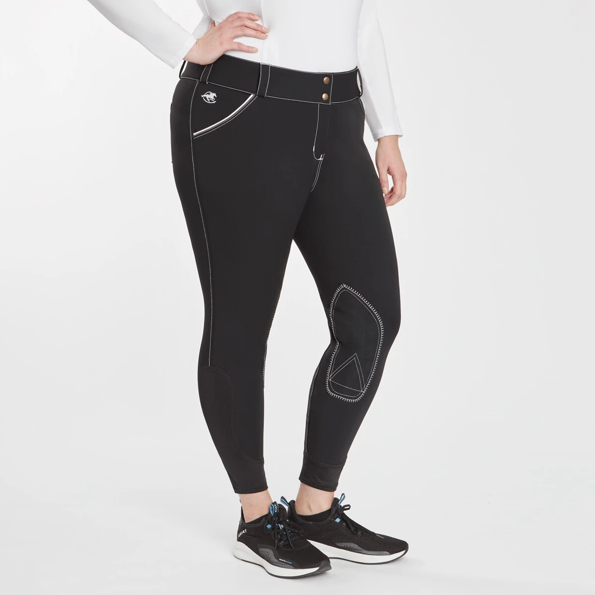 Piper Evolution Curvy Fit Breeches By SmartPak - Full Seat 6 Piper Evolution Curvy Fit Breeches By SmartPak - Full Seat - Image 6