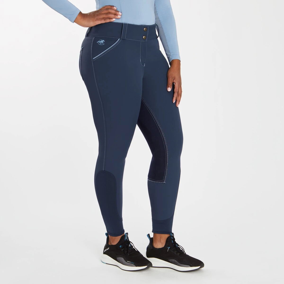 Piper Evolution Curvy Fit Breeches By SmartPak - Full Seat 2 Piper Evolution Curvy Fit Breeches By SmartPak - Full Seat - Image 2