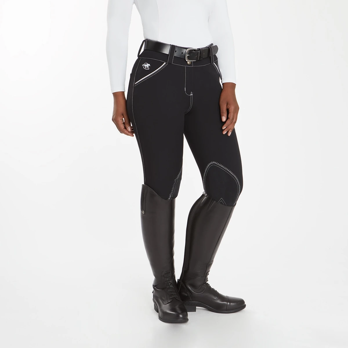 Piper Evolution Curvy Fit Breeches By SmartPak - Knee Patch 5 Piper Evolution Curvy Fit Breeches By SmartPak - Knee Patch - Image 5