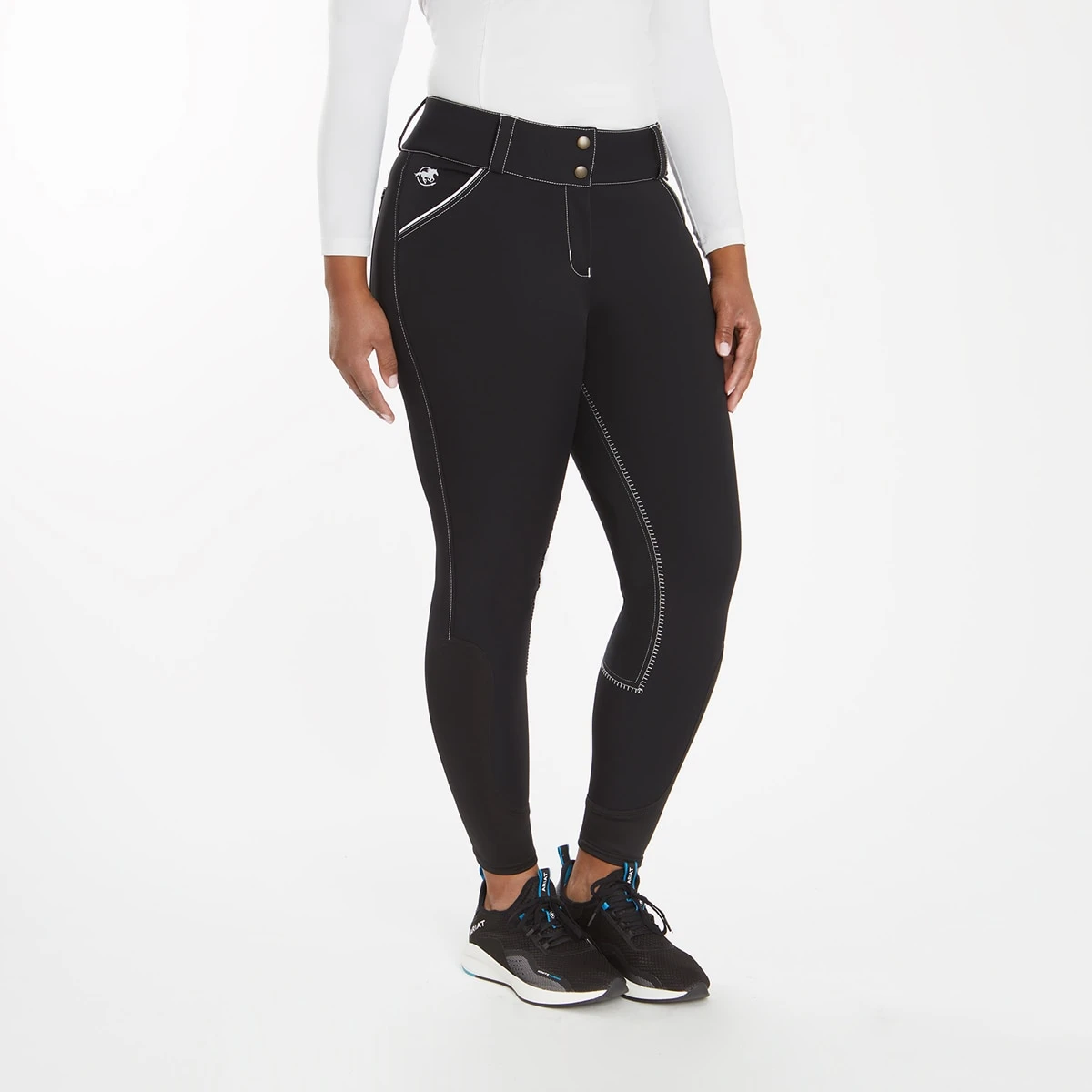 Piper Evolution Curvy Fit Breeches By SmartPak - Knee Patch 7 Piper Evolution Curvy Fit Breeches By SmartPak - Knee Patch - Image 7